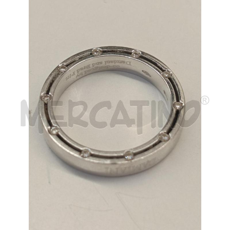 ANELLO DAMIANI AND BRAD PITT BIANCO+10 STRASS | Mercatino dell'Usato Roma gregorio vii 4
