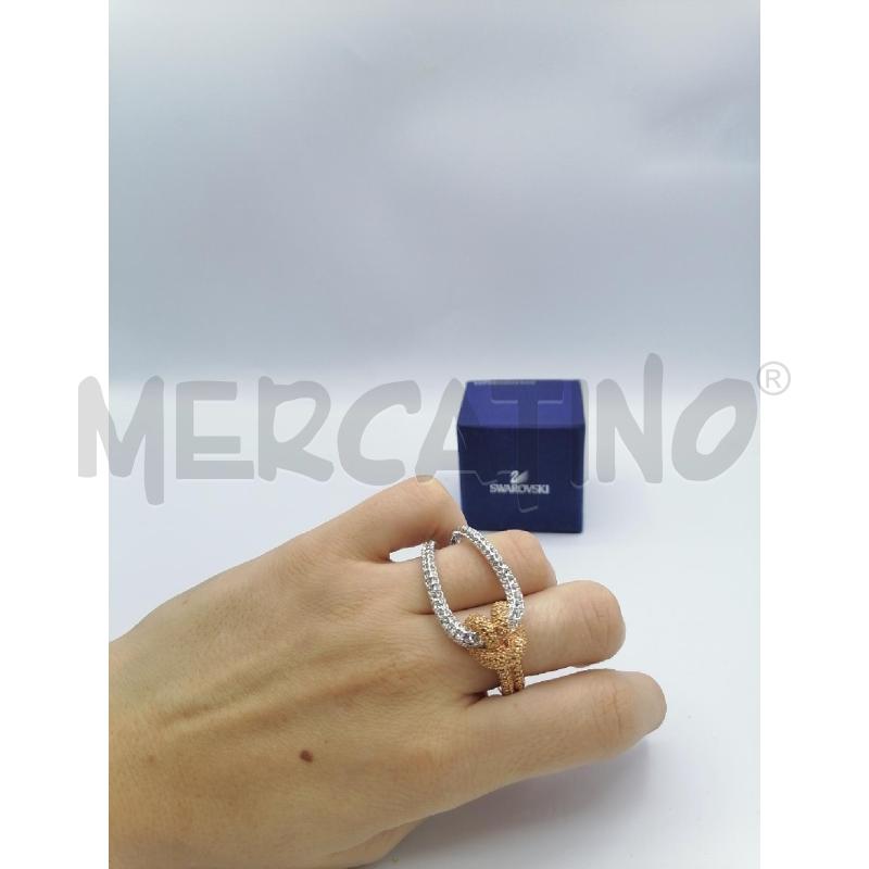 ANELLO SWAROVSKI CATENA DOPPIO LIFELONG | Mercatino dell'Usato Roma gregorio vii 1