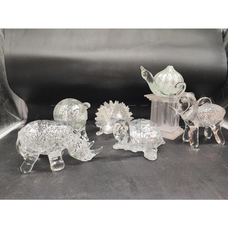ANIMALE MURANO TRASPARENTE  | Mercatino dell'Usato Roma gregorio vii 1