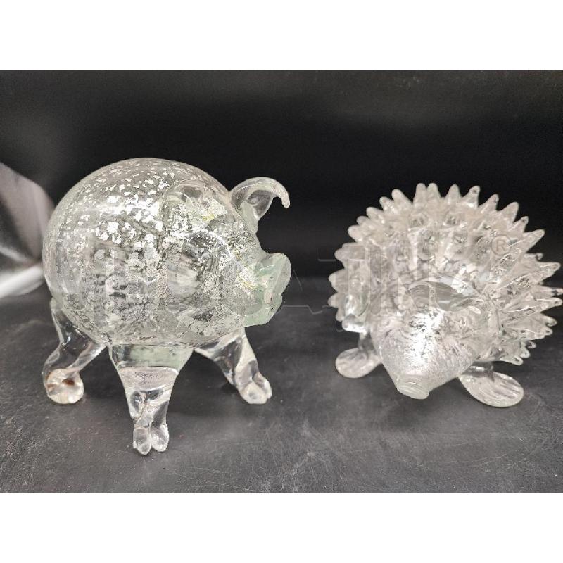 ANIMALE MURANO TRASPARENTE  | Mercatino dell'Usato Roma gregorio vii 2