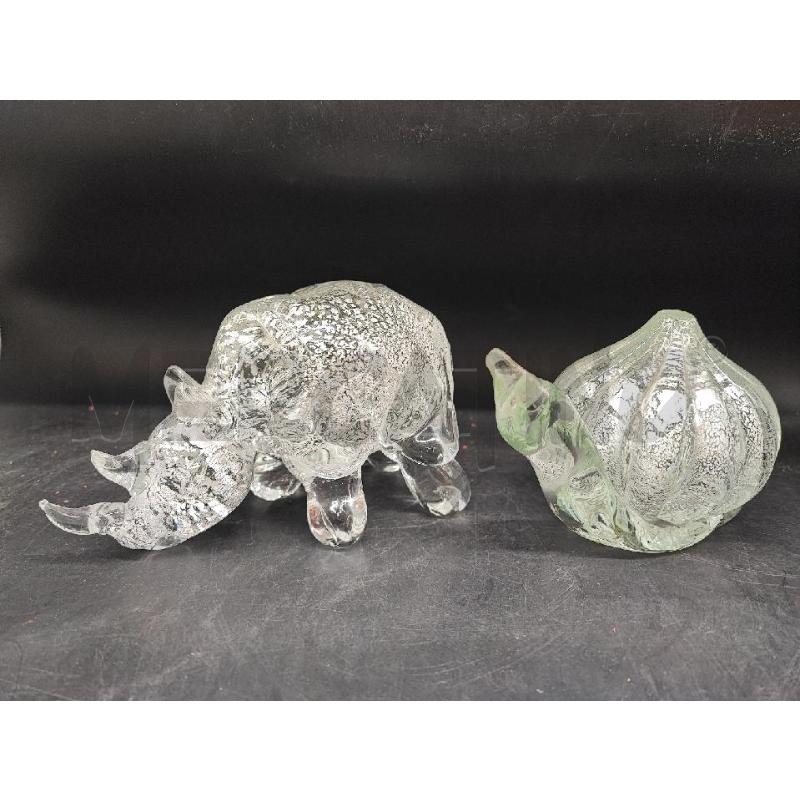 ANIMALE MURANO TRASPARENTE  | Mercatino dell'Usato Roma gregorio vii 3