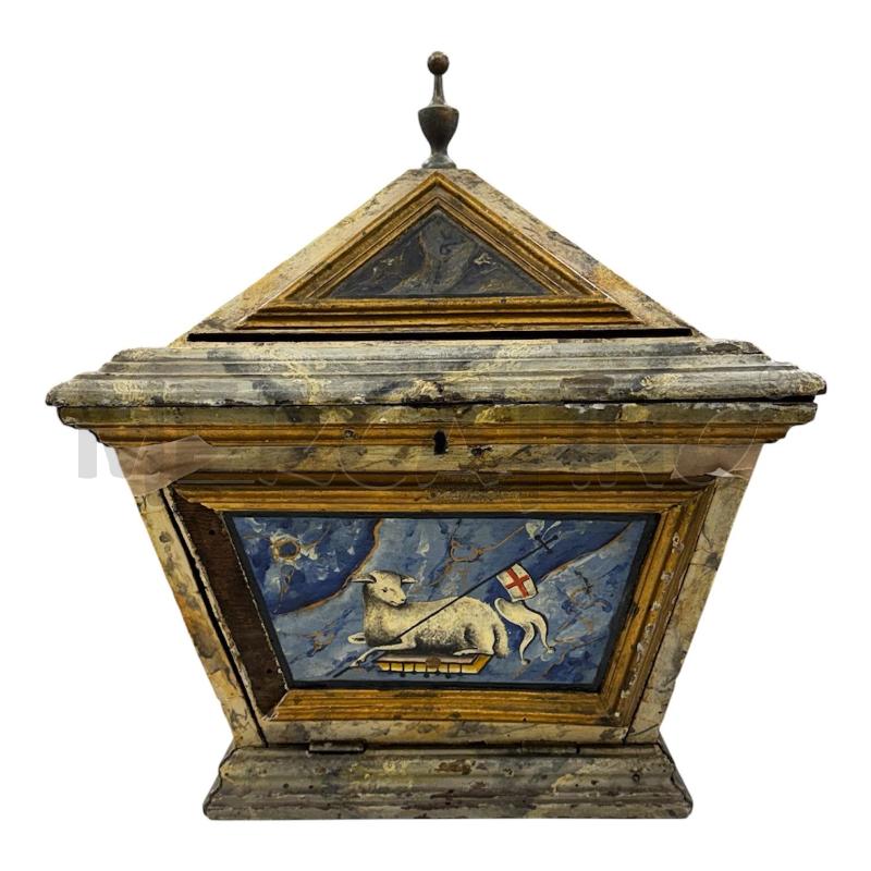 ANTICA CASSETTA ELEMOSINA | Mercatino dell'Usato Roma gregorio vii 1