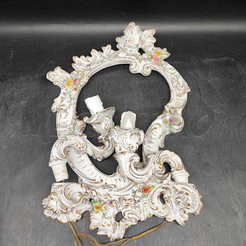 APPLIQUE CAPODIMONTE CORNICE DIP | Mercatino dell'Usato Roma gregorio vii 1