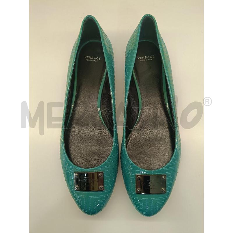 BALLERINA GIANNI VERSACE VERDEACQUA VERNICE GRECA | Mercatino dell'Usato Roma gregorio vii 2