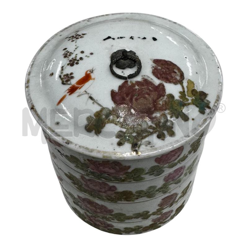 BARATTOLO CERAMICA ORIENTALE VARI SCOMPARTI  | Mercatino dell'Usato Roma gregorio vii 2