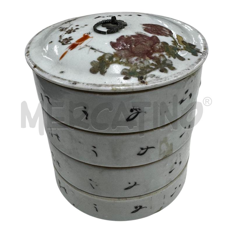 BARATTOLO CERAMICA ORIENTALE VARI SCOMPARTI  | Mercatino dell'Usato Roma gregorio vii 4