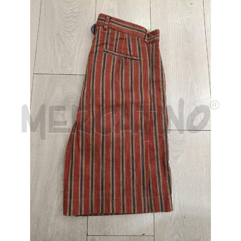 BERMUDA DONNA ERIKA CAVALLINI ROSSO RIGHE | Mercatino dell'Usato Roma gregorio vii 3