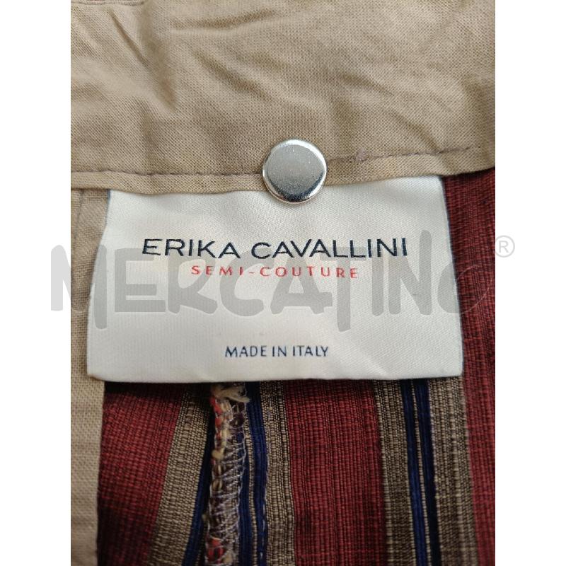 BERMUDA DONNA ERIKA CAVALLINI ROSSO RIGHE | Mercatino dell'Usato Roma gregorio vii 4