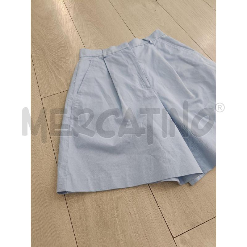 BERMUDA DONNA WEEKEND MAX MARA CELESTE | Mercatino dell'Usato Roma gregorio vii 2