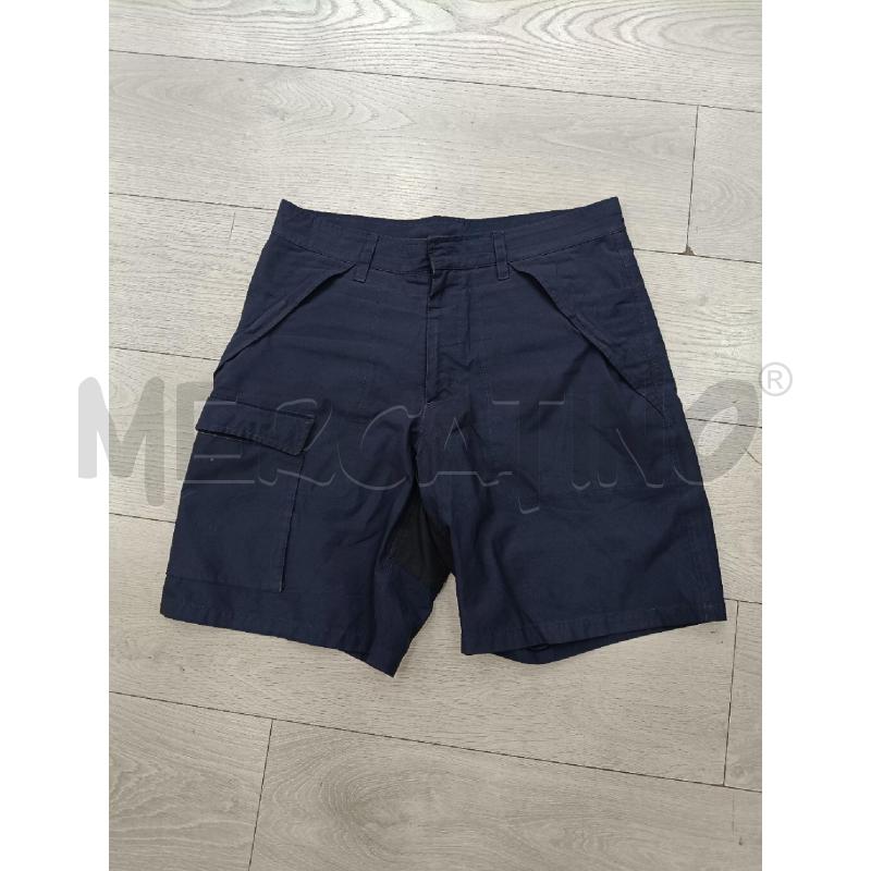 BERMUDA UOMO PRADA IN NYLON BLU CARGO  | Mercatino dell'Usato Roma gregorio vii 1