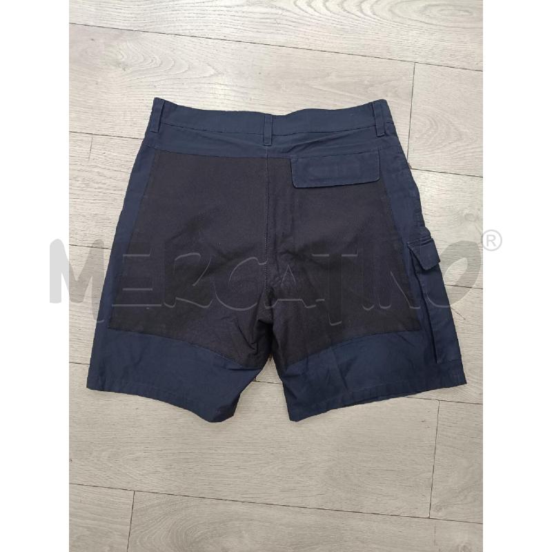 BERMUDA UOMO PRADA IN NYLON BLU CARGO  | Mercatino dell'Usato Roma gregorio vii 2