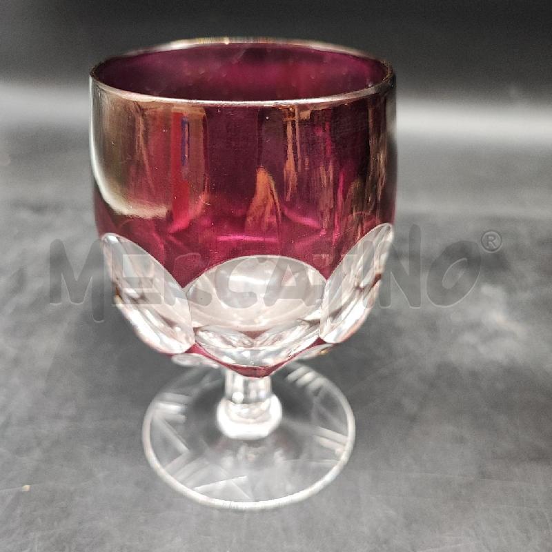BICCHIERI 6 CRIST VIOLACEI | Mercatino dell'Usato Roma gregorio vii 2