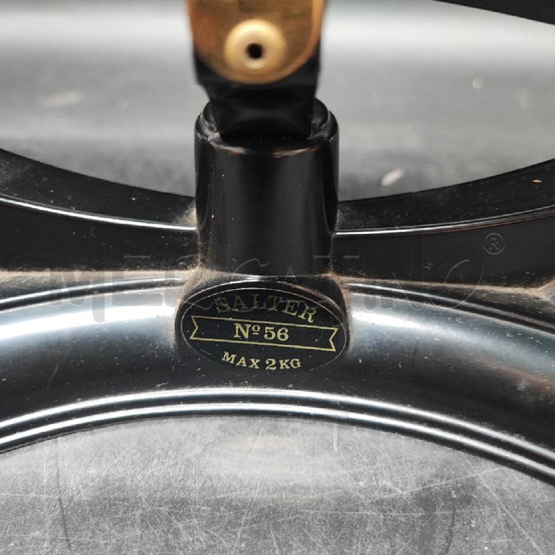 BILANCIA ANALOGICA METALLO NERO + PESI  | Mercatino dell'Usato Roma gregorio vii 3
