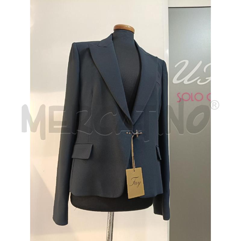 BLAZER D FAY BLU NAVY ALAMARO | Mercatino dell'Usato Roma gregorio vii 2