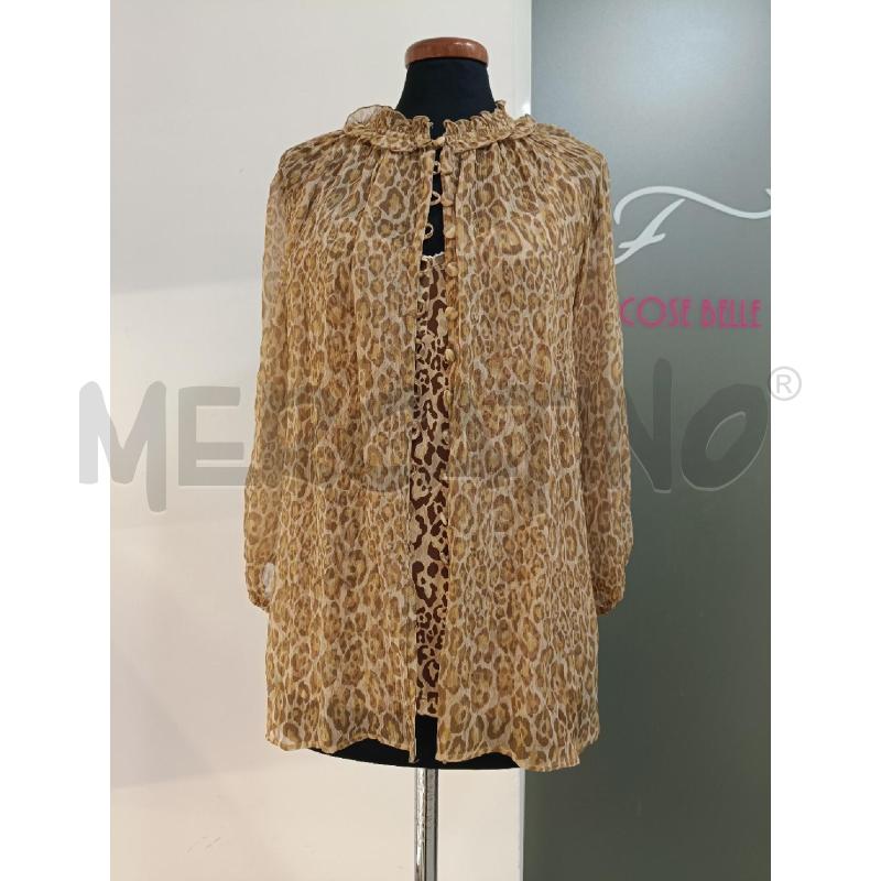 BLUSA DONNA ALESSIA ZAMATTIO ANIMALIER | Mercatino dell'Usato Roma gregorio vii 1