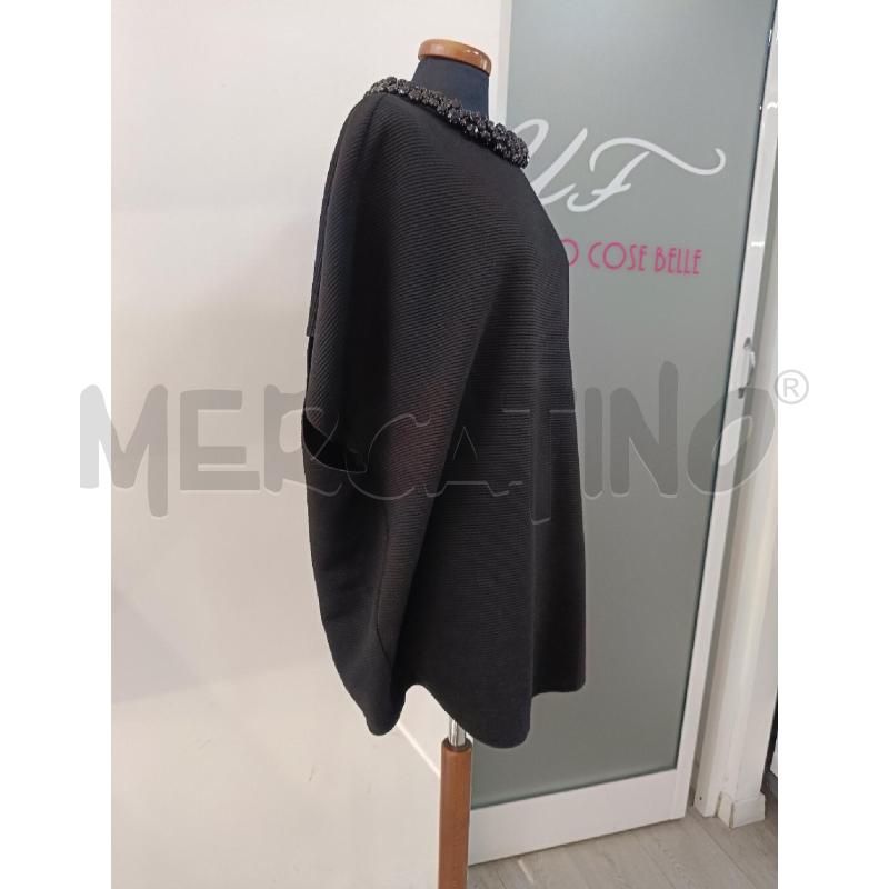 BLUSA DONNA ARMANI COLLEZIONI NERA COLLO STRASS | Mercatino dell'Usato Roma gregorio vii 3