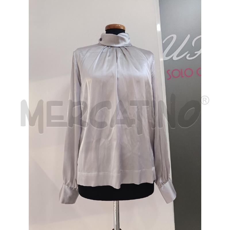 BLUSA DONNA CALIBAN SETA GRIGIA | Mercatino dell'Usato Roma gregorio vii 1