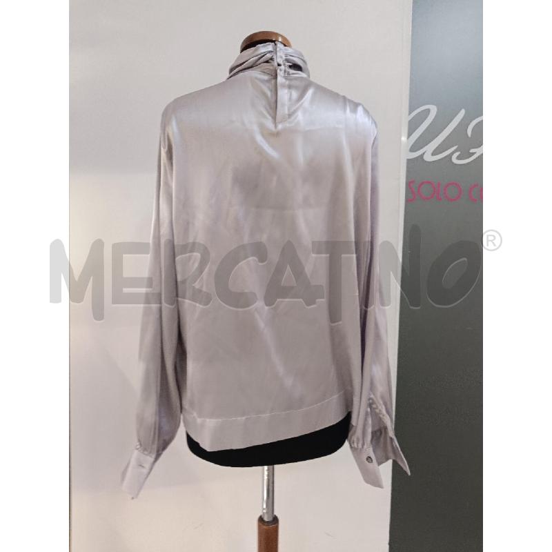 BLUSA DONNA CALIBAN SETA GRIGIA | Mercatino dell'Usato Roma gregorio vii 3