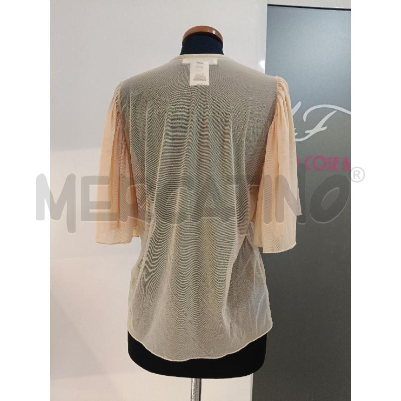 BLUSA DONNA CIRCUS HOTEL BEIGE TRAFORATA | Mercatino dell'Usato Roma gregorio vii 3