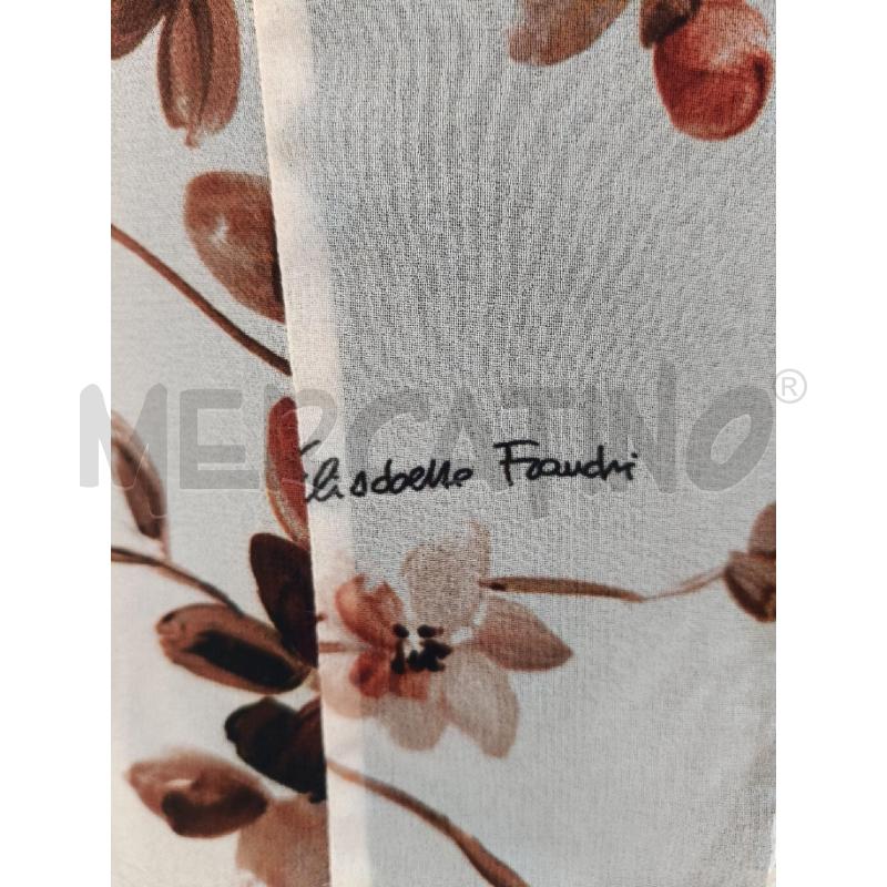BLUSA DONNA ELISABETTA FRANCHI BEIGE FIORI PIZZO | Mercatino dell'Usato Roma gregorio vii 4