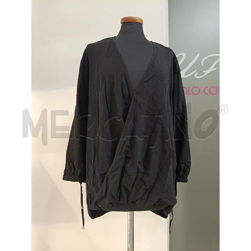 BLUSA DONNA ELISABETTA FRANCHI NERA SCOLLO V | Mercatino dell'Usato Roma gregorio vii 1