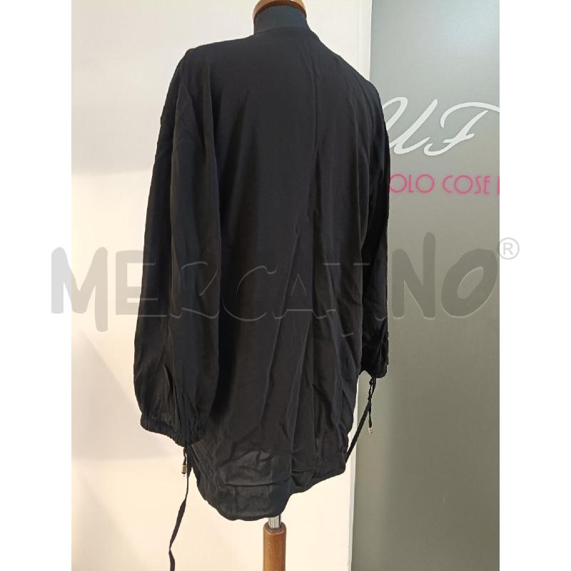 BLUSA DONNA ELISABETTA FRANCHI NERA SCOLLO V | Mercatino dell'Usato Roma gregorio vii 3