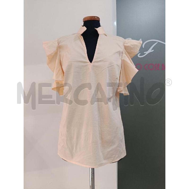 BLUSA DONNA ELISABETTA FRANCHI SALMONE MANICHE VOLANT | Mercatino dell'Usato Roma gregorio vii 1