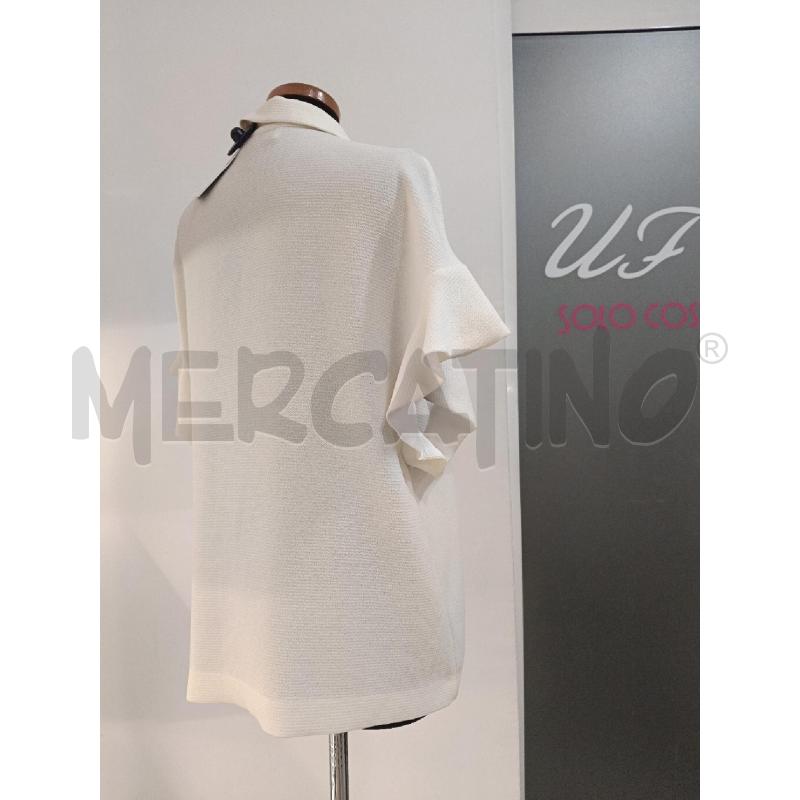 BLUSA DONNA ESSENTIEL PANNA MANICA VOLANT | Mercatino dell'Usato Roma gregorio vii 3