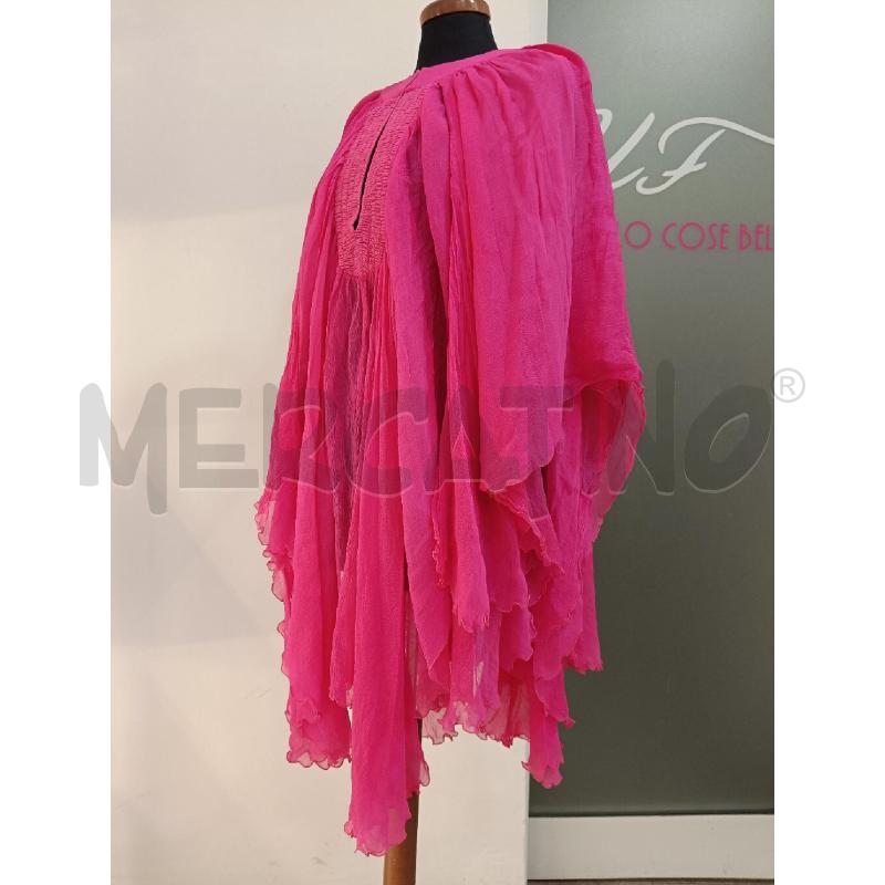BLUSA DONNA JUST CAVALLIU ROBERTO CAVALLI FUCSIA SETA AMPIA | Mercatino dell'Usato Roma gregorio vii 2