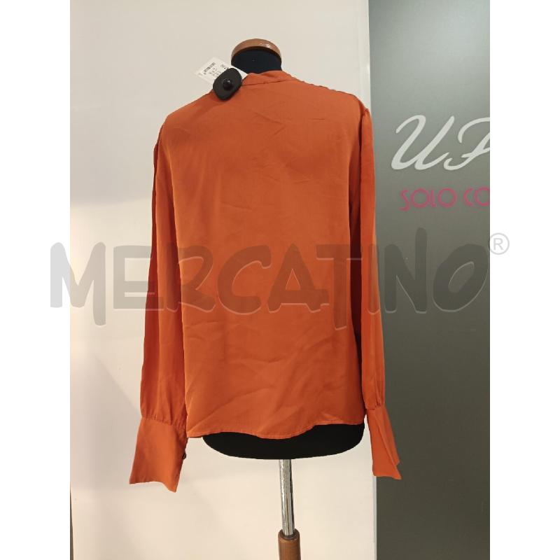 BLUSA DONNA KRISTINA T ARANCIONE MISTO SETA | Mercatino dell'Usato Roma gregorio vii 3