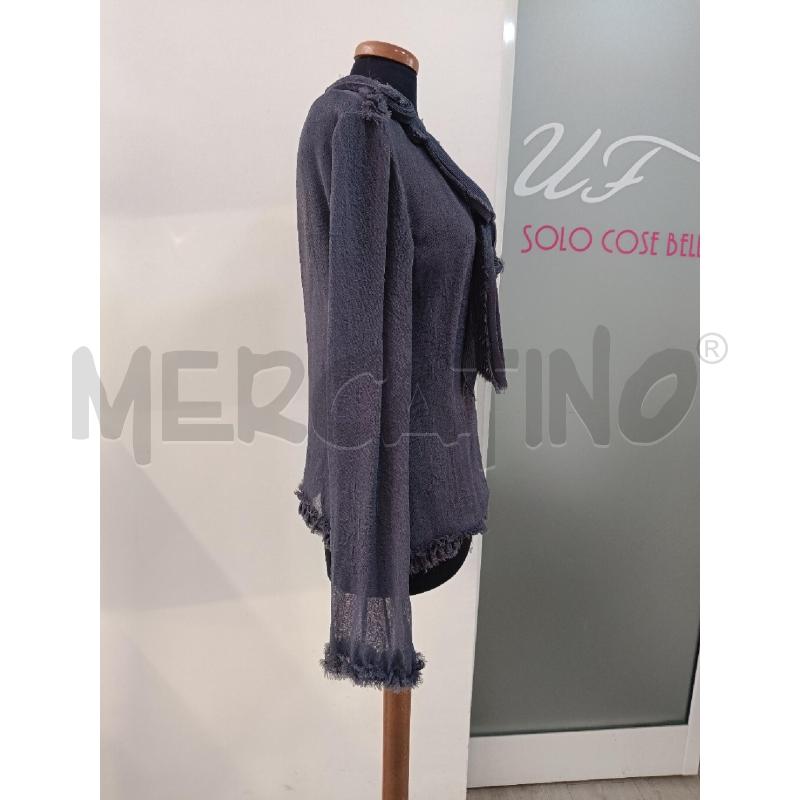 BLUSA DONNA KRISTINA T BLU VELATA PLISSE | Mercatino dell'Usato Roma gregorio vii 3
