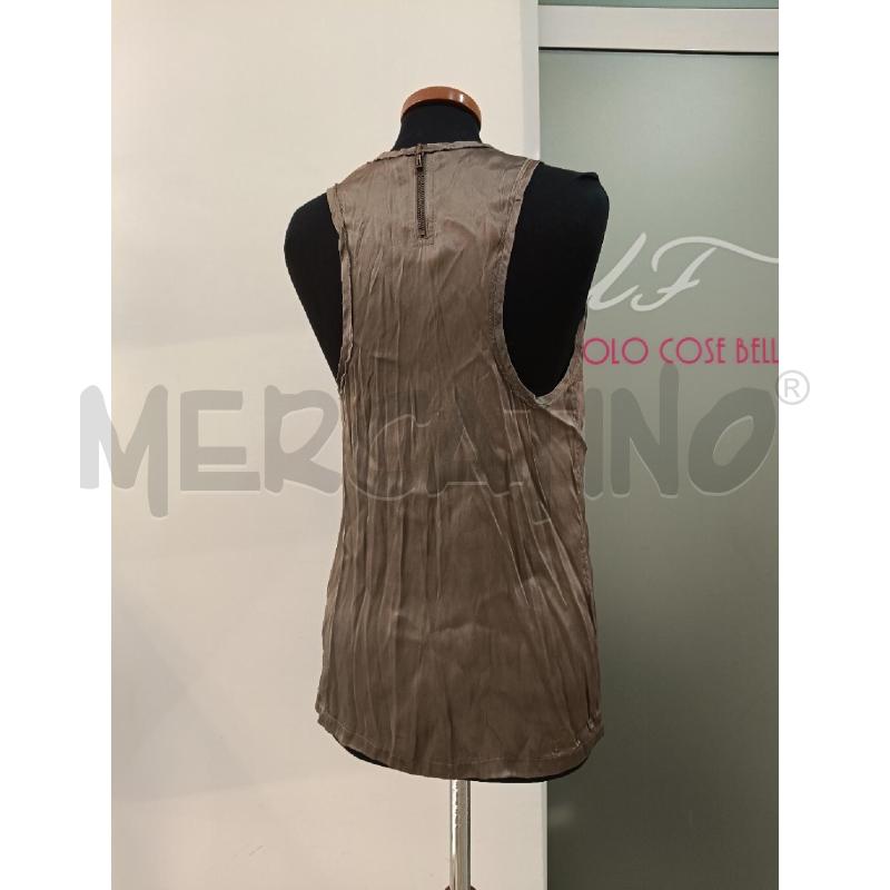 BLUSA DONNA LANVIN VERDE MISTO SETA SMANICATA | Mercatino dell'Usato Roma gregorio vii 3