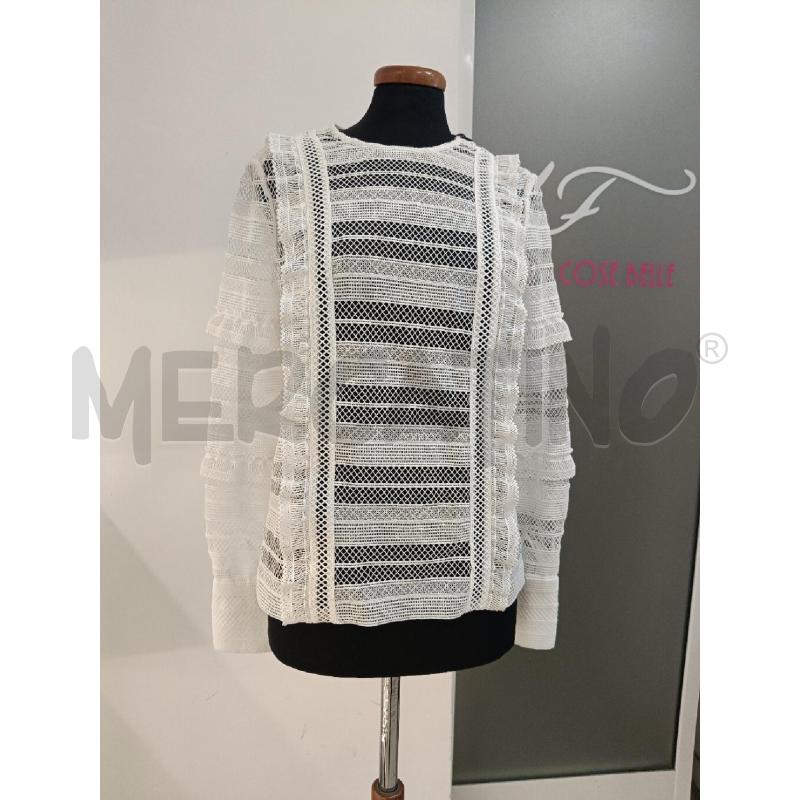 BLUSA DONNA SELF-PORTRAIT BIANCA TRAF | Mercatino dell'Usato Roma gregorio vii 1