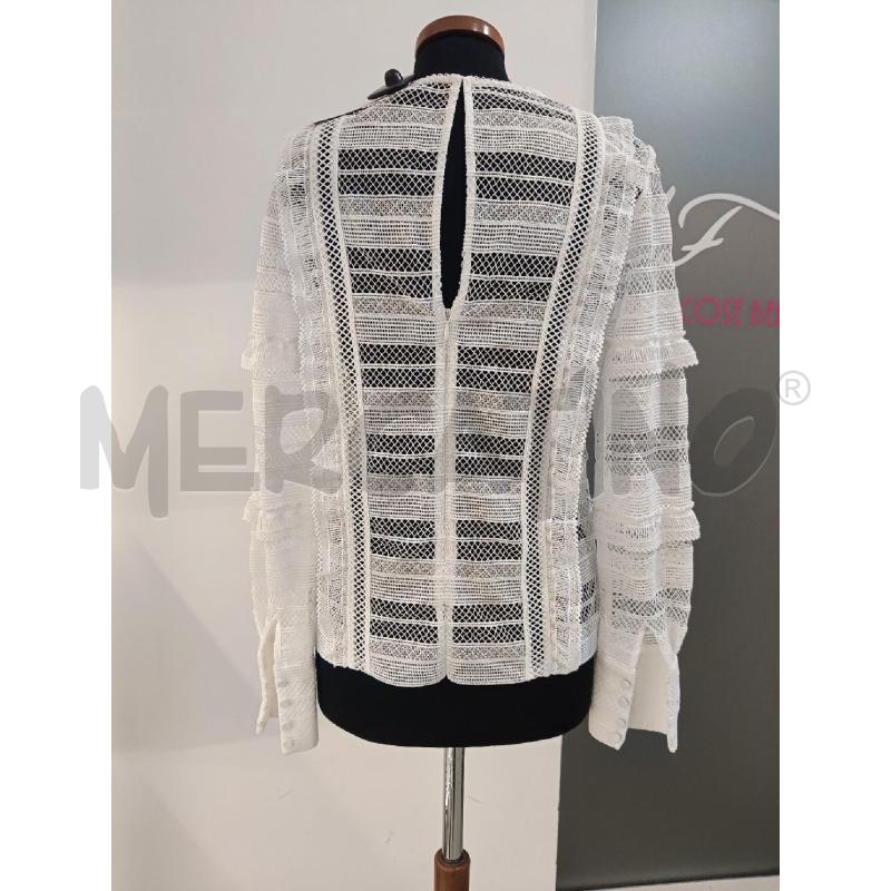 BLUSA DONNA SELF-PORTRAIT BIANCA TRAF | Mercatino dell'Usato Roma gregorio vii 3