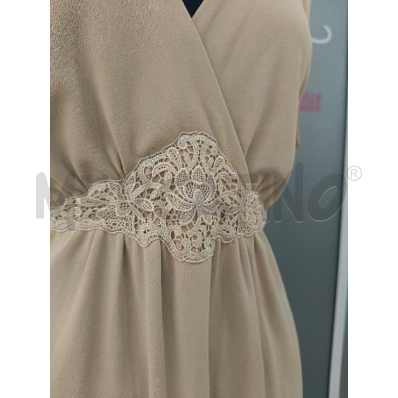 BLUSA DONNA VALENTINO BEIGE FASCIA RICAMI LUREX | Mercatino dell'Usato Roma gregorio vii 2