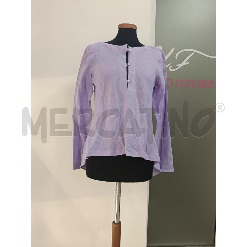 BLUSA DONNA VALENTINO LINO LILLA | Mercatino dell'Usato Roma gregorio vii 1