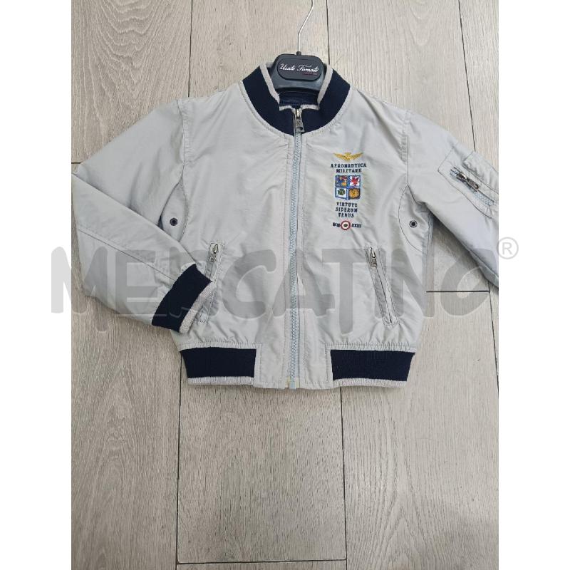 BOMBER BAMBINO AERONAUTICA MILITARE GHIACCIO BANDE BLU | Mercatino dell'Usato Roma gregorio vii 1