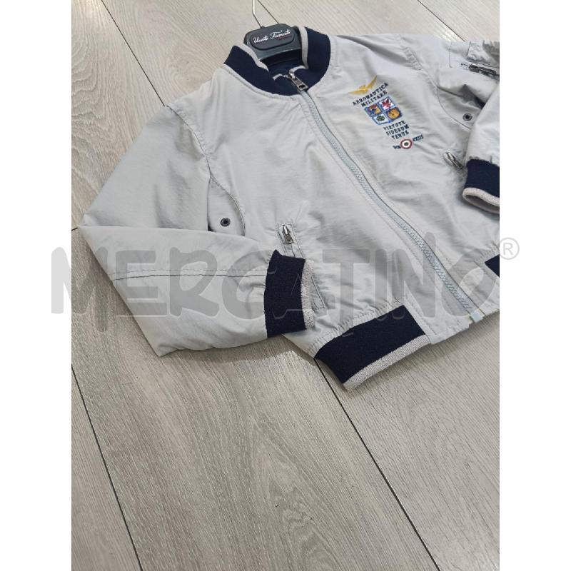 BOMBER BAMBINO AERONAUTICA MILITARE GHIACCIO BANDE BLU | Mercatino dell'Usato Roma gregorio vii 3