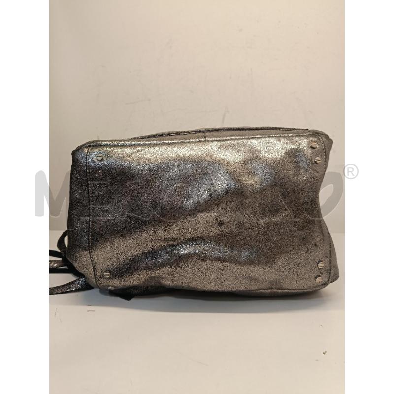 BORSA ALEXANDER MCQUEEN ARGENTATA | Mercatino dell'Usato Roma gregorio vii 2
