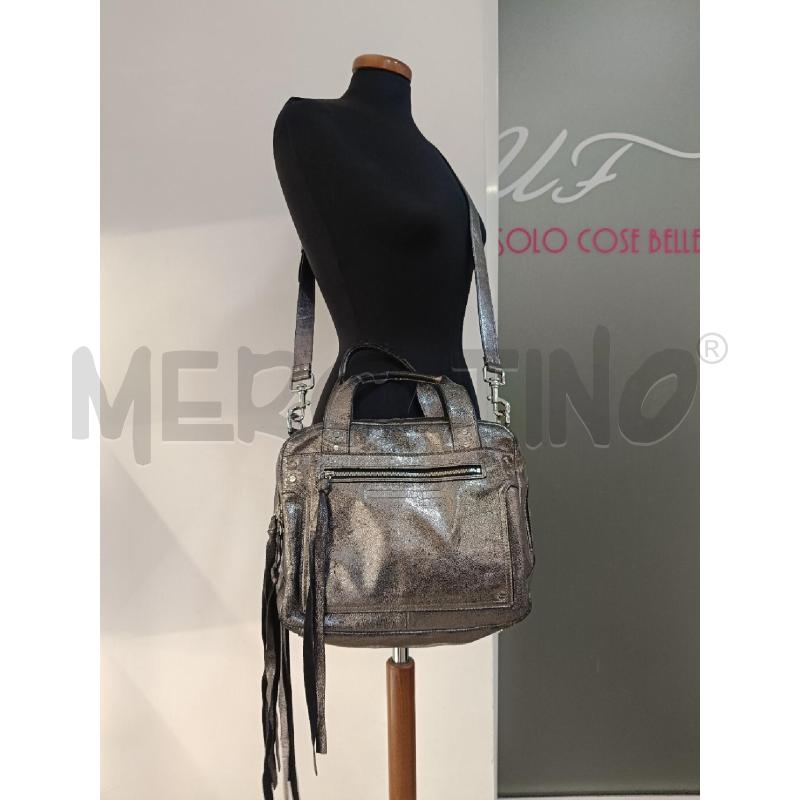 BORSA ALEXANDER MCQUEEN ARGENTATA | Mercatino dell'Usato Roma gregorio vii 4