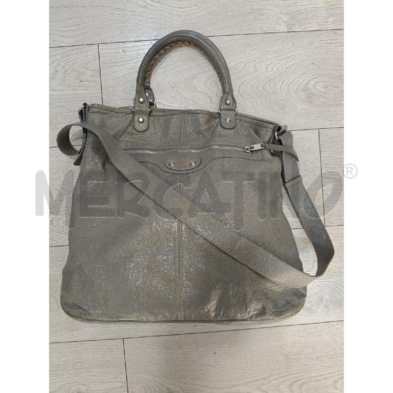 BORSA BALENCIAGA CITY 2 WAY TOTE GRIGIO TORTORA  | Mercatino dell'Usato Roma gregorio vii 2