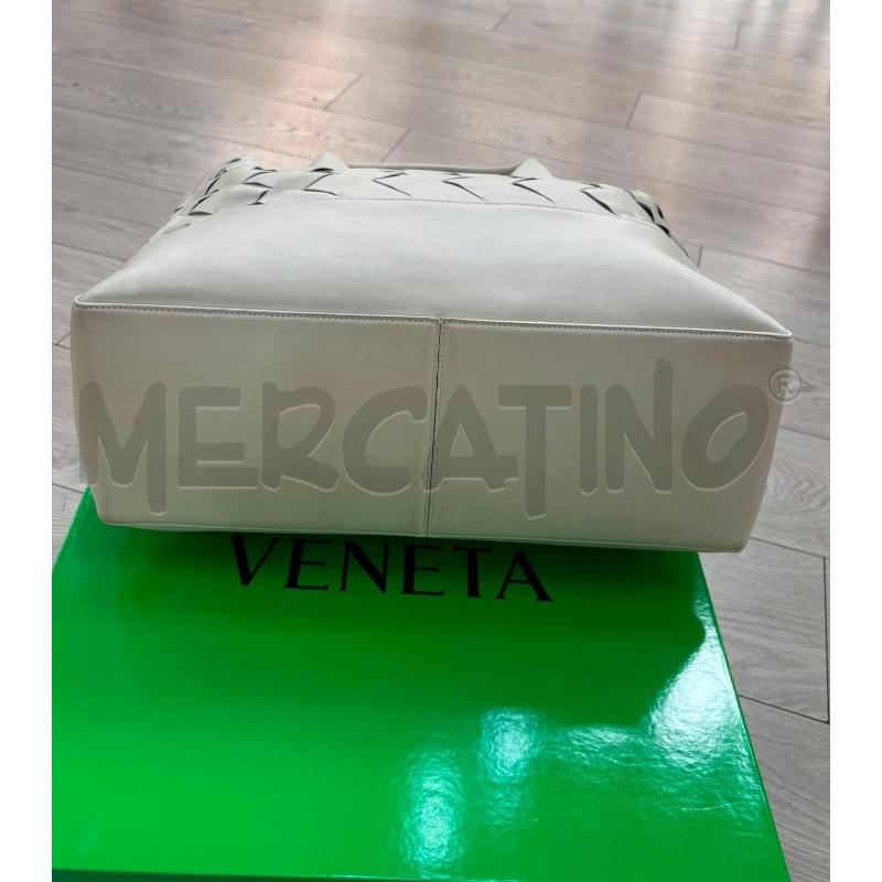 BORSA BOTTEGA VENETA CABAT GRANDE BEIGE | Mercatino dell'Usato Roma gregorio vii 3