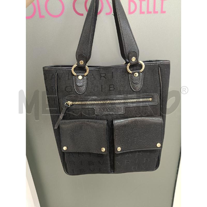 BORSA BULGARI NERA TASCONI | Mercatino dell'Usato Roma gregorio vii 1