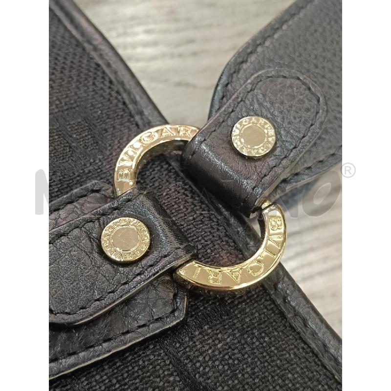 BORSA BULGARI NERA TASCONI | Mercatino dell'Usato Roma gregorio vii 4