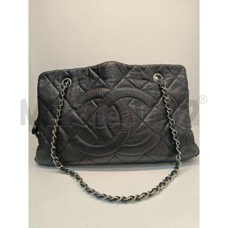 BORSA CHANEL MATELASSE CAVIAR NERA COD.14810239 | Mercatino dell'Usato Roma gregorio vii 2