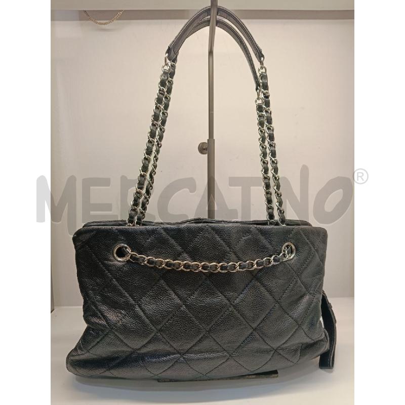 BORSA CHANEL MATELASSE CAVIAR NERA COD.14810239 | Mercatino dell'Usato Roma gregorio vii 4