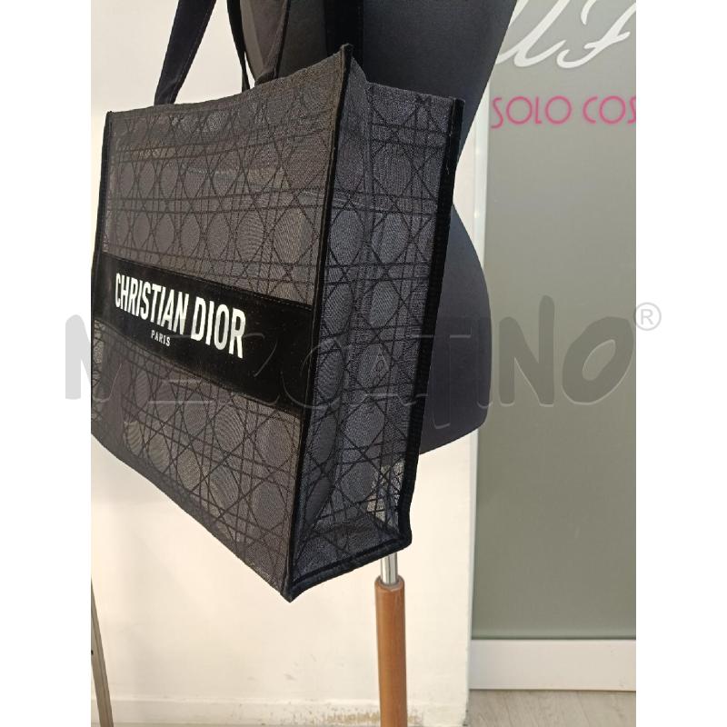 BORSA CHRISTIAN DIOR TOTE VIP GIFT NERA CANNAGE  | Mercatino dell'Usato Roma gregorio vii 2
