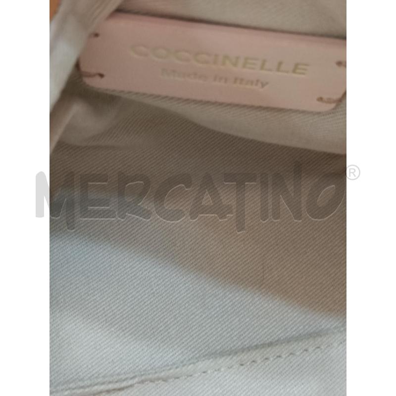 BORSA COCCINELLE OPHELIE GOODIE COLOR ALBICOCCA  | Mercatino dell'Usato Roma gregorio vii 3