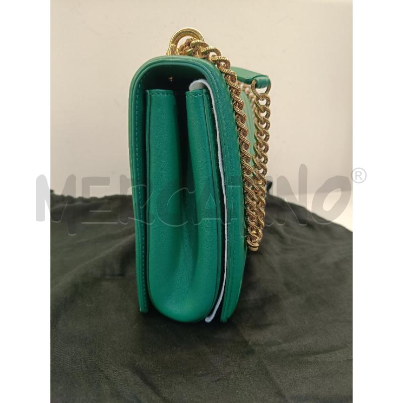 BORSA DOLCE&GABBANA DEVOTION GRANDE MATELASSE VERDE | Mercatino dell'Usato Roma gregorio vii 3