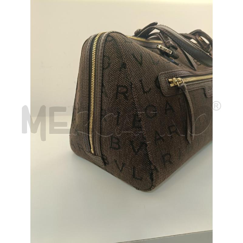 BORSA DONNA BULGARI MARRONE MONOGRAM COD.LA G08 25167 | Mercatino dell'Usato Roma gregorio vii 2